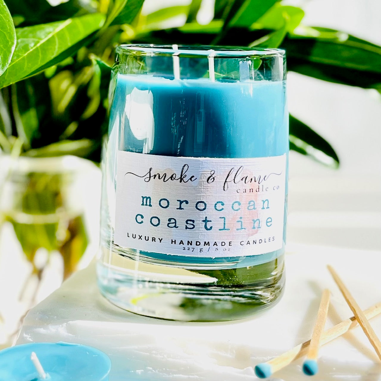 moroccan coastline luxury candle