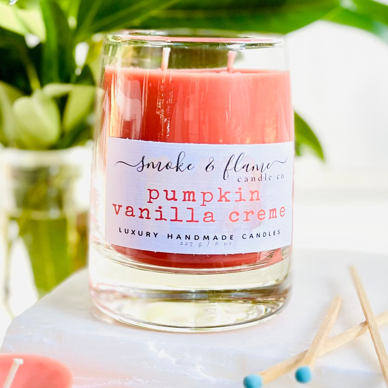 pumpkin vanilla creme luxury candle