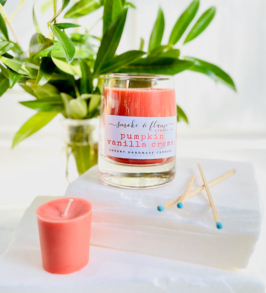 pumpkin vanilla creme luxury candle